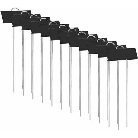 Marqueurs Etiquettes Plante De Pépinière, 12 Pcs Etiquette Jardin Métal Durable Antirouille Étiquettes Potager Marqueur Pour Fleur Légumes Graine Jardin Pépinière (Noir) 1 Marqueurs Etiquettes Plante De Pépinière, 12 Pcs Etiquette Jardin Métal Durable Antirouille Étiquettes Potager Marqueur Pour Fleur Légumes Graine Jardin Pépinière (Noir)