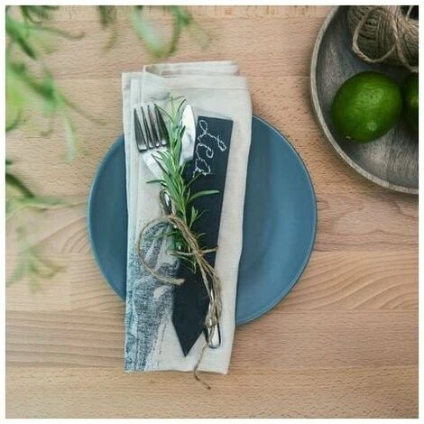 Etiquette Plante Ardoise - Marque-Plante 20 X 3 Cm - Lot De 10 Etiquettes Jardin Ou Balcon Pour Plantes Légumes Fleurs - Ecriteau Avec Craie 2 Etiquette Plante Ardoise - Marque-Plante 20 X 3 Cm - Lot De 10 Etiquettes Jardin Ou Balcon Pour Plantes Légumes Fleurs - Ecriteau Avec Craie – Image 2