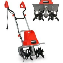 Hecht Jardin 745 Motobineuse Electrique 1500W 400mm 6 Fraises : 24 Lames