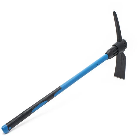 Pioche De Terrassier Avec Manche En Verre Jardin Travaux De Terrassement Chantier De Construction 2 Pioche De Terrassier Avec Manche En Verre Jardin Travaux De Terrassement Chantier De Construction – Image 2