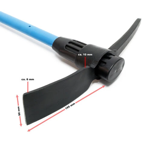 Pioche De Terrassier Avec Manche En Verre Jardin Travaux De Terrassement Chantier De Construction 4 Pioche De Terrassier Avec Manche En Verre Jardin Travaux De Terrassement Chantier De Construction – Image 4