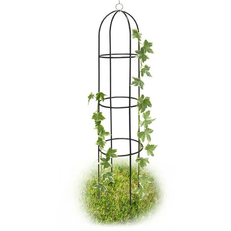 Relaxdays Obélisque Tuteur, Plantes Grimpantes, Rosiers Arcade, Arceau Roses, Arche Jardin, Métal 190 Cm, Vert 1 Relaxdays Obélisque Tuteur, Plantes Grimpantes, Rosiers Arcade, Arceau Roses, Arche Jardin, Métal 190 Cm, Vert
