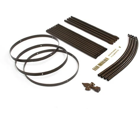 Relaxdays Arceau De Jardin Arche Rosiers Plantes Grimpantes Pergola Obélisque De Jardin Support Tuteur Métal 190 Cm 2 Relaxdays Arceau De Jardin Arche Rosiers Plantes Grimpantes Pergola Obélisque De Jardin Support Tuteur Métal 190 Cm – Image 2