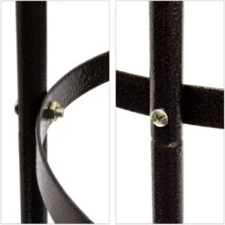 Relaxdays Arceau De Jardin Arche Rosiers Plantes Grimpantes Pergola Obélisque De Jardin Support Tuteur Métal 190 Cm 8 Relaxdays Arceau De Jardin Arche Rosiers Plantes Grimpantes Pergola Obélisque De Jardin Support Tuteur Métal 190 Cm -Terre Tendre Soldes Boutique 10498776 4