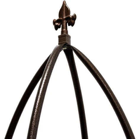 Relaxdays Arceau De Jardin Arche Rosiers Plantes Grimpantes Pergola Obélisque De Jardin Support Tuteur Métal 190 Cm 5 Relaxdays Arceau De Jardin Arche Rosiers Plantes Grimpantes Pergola Obélisque De Jardin Support Tuteur Métal 190 Cm – Image 5