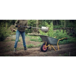 Fiskars Bêche Télescopique à Bord Rond Pour Sol Meuble Et Peu Caillouteux, Longueur: 105-125 Cm, Acier Au Bore Haute Qualité, Noir/Argenté, SmartFit, 1000620 8 Fiskars Bêche Télescopique à Bord Rond Pour Sol Meuble Et Peu Caillouteux, Longueur: 105-125 Cm, Acier Au Bore Haute Qualité, Noir/Argenté, SmartFit, 1000620 -Terre Tendre Soldes Boutique 10641599 4