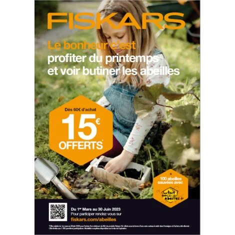 Fiskars Tarière Manuelle, Trous Jusqu'à 10 Cm De Diamètre, Noir/Orange, QuikDrill, Taille: S, 1000636 5 Fiskars Tarière Manuelle, Trous Jusqu'à 10 Cm De Diamètre, Noir/Orange, QuikDrill, Taille: S, 1000636 – Image 5