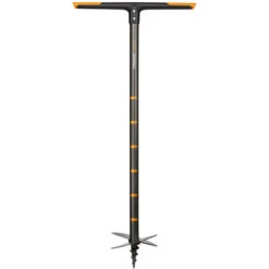 Fiskars Tarière Manuelle Graduée, Trous Jusqu'à 20 Cm De Diamètre, Noir/Orange, QuikDrill, Taille: L, 1000640