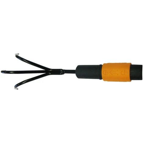 Fiskars Griffe à 3 Dents Galbées, Tête D'outil QuikFit, Largeur: 5,5 Cm, Acier Au Bore, Noir/Orange, QuikFit, 1000683 1 Fiskars Griffe à 3 Dents Galbées, Tête D'outil QuikFit, Largeur: 5,5 Cm, Acier Au Bore, Noir/Orange, QuikFit, 1000683