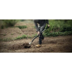 Fiskars Bêche à Bord Rond Pour Sol Meuble Et Peu Caillouteux, Longueur: 125 Cm, Acier Au Bore Haute Qualité, Gris/Noir, Ergonomic, 1001411 8 Fiskars Bêche à Bord Rond Pour Sol Meuble Et Peu Caillouteux, Longueur: 125 Cm, Acier Au Bore Haute Qualité, Gris/Noir, Ergonomic, 1001411 -Terre Tendre Soldes Boutique 10641626 4