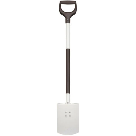 Fiskars Bêche à Bord Rond Pour Sol Meuble Et Peu Caillouteux, Longueur: 105 Cm, Lame En Acier De Qualité/Manche En Aluminium, Noir/Blanc, Light, 1019601 1 Fiskars Bêche à Bord Rond Pour Sol Meuble Et Peu Caillouteux, Longueur: 105 Cm, Lame En Acier De Qualité/Manche En Aluminium, Noir/Blanc, Light, 1019601