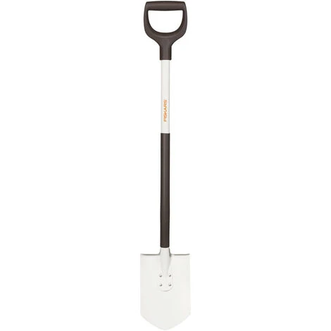 Fiskars Bêche à Bord Pointu Pour Sol Dur Et Caillouteux, Longueur: 105 Cm, Lame En Acier De Qualité/Manche En Aluminium, Noir/Blanc, Light, 1019605 1 Fiskars Bêche à Bord Pointu Pour Sol Dur Et Caillouteux, Longueur: 105 Cm, Lame En Acier De Qualité/Manche En Aluminium, Noir/Blanc, Light, 1019605
