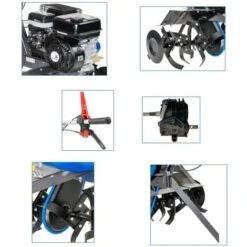 Motobineuse Staub ST2961R Moteur Rato 212 Cm3 -Terre Tendre Soldes Boutique 11015702 4