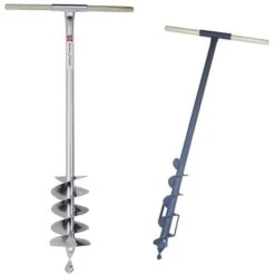 Tarière De Plantation Manuelle 70 Mm Ø Avec Manche En Bois Kerbl