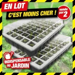 Kit De Germination - Lot De 2, Soit 80 Godets