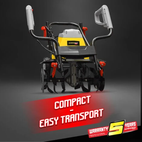 Motobineuse électrique 1500W - 6 Fraises - Gardeo 3 Motobineuse électrique 1500W - 6 Fraises - Gardeo – Image 3