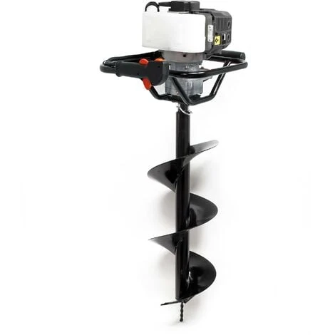 Tarière Thermique Essence Set Avec Foret De 250 Mm, 1,4 KW 1,9 CV Machine à Percer Jardinage 1 Tarière Thermique Essence Set Avec Foret De 250 Mm, 1,4 KW 1,9 CV Machine à Percer Jardinage