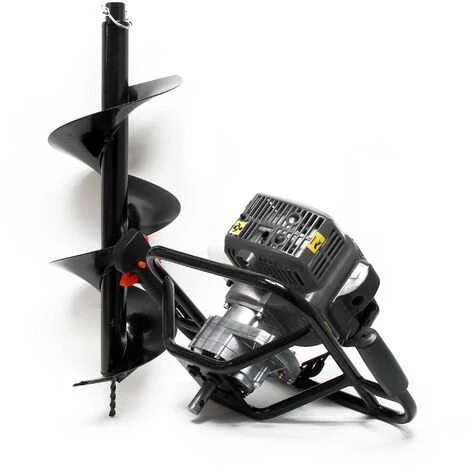 Tarière Thermique Essence Set Avec Foret De 250 Mm, 1,4 KW 1,9 CV Machine à Percer Jardinage 2 Tarière Thermique Essence Set Avec Foret De 250 Mm, 1,4 KW 1,9 CV Machine à Percer Jardinage – Image 2