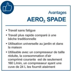 Bêche Pneumatique 5 En 1 Aero2Spade SCHEPPACH + Accessoires - 5909601900 8 Bêche Pneumatique 5 En 1 Aero2Spade SCHEPPACH + Accessoires - 5909601900 -Terre Tendre Soldes Boutique 15332026 4
