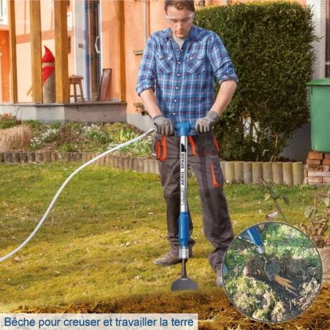 Bêche Pneumatique 5 En 1 Aero2Spade SCHEPPACH + Accessoires - 5909601900 5 Bêche Pneumatique 5 En 1 Aero2Spade SCHEPPACH + Accessoires - 5909601900 – Image 5