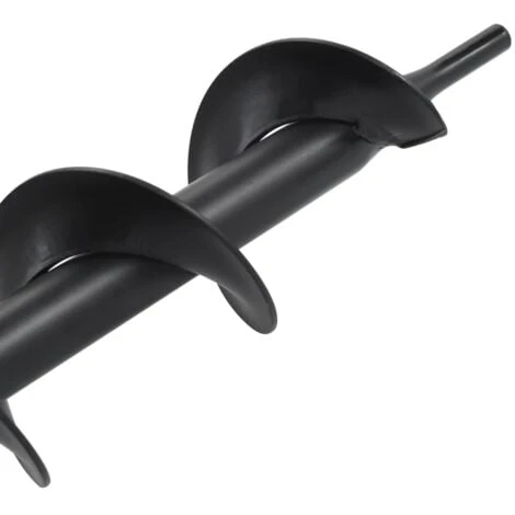 Foret De Tarière Acier 75 X 600 Mm VidaXL 3 Foret De Tarière Acier 75 X 600 Mm VidaXL – Image 3