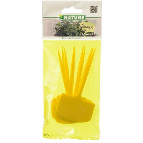 Nature Lot De 10 étiquettes Pour Plantes En Plastique 3 Nature Lot De 10 étiquettes Pour Plantes En Plastique – Image 3