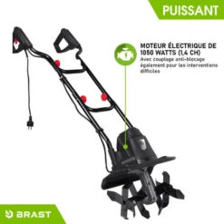 Motobineuse électrique 1050W - 16 Lames - 32cm – 22cm Profondeur De Travail - Accouplement Anti-blocage - Interrupteur De Sécurité - BRAST Motobineuse électrique 1000W + 9 Motobineuse électrique 1050W - 16 Lames - 32cm – 22cm Profondeur De Travail - Accouplement Anti-blocage - Interrupteur De Sécurité - BRAST Motobineuse électrique 1000W + -Terre Tendre Soldes Boutique 18316301 5