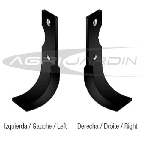 COUTEAU DE FRAISE POUR MOTOCULTEUR AGRIA, BENASSI, VOLPINO Gauche 3 COUTEAU DE FRAISE POUR MOTOCULTEUR AGRIA, BENASSI, VOLPINO Gauche – Image 3