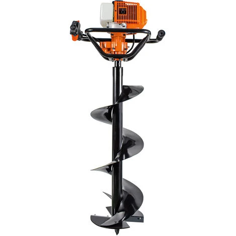 Tariere Thermique Moteur 71cc 3,0Kw + 3 Meches 100/200/300mm + 3 Extension 600mm 4 Tariere Thermique Moteur 71cc 3,0Kw + 3 Meches 100/200/300mm + 3 Extension 600mm – Image 4