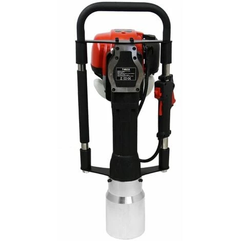 T-Mech Enfonce Pieux Pour Panneaux, Poteaux Et Piquets De Clôture, Pilon à Poteau Moteur Essence à 4 Temps De 1.0KW - 37.7CC, Accessoire De 120mm 2 T-Mech Enfonce Pieux Pour Panneaux, Poteaux Et Piquets De Clôture, Pilon à Poteau Moteur Essence à 4 Temps De 1.0KW - 37.7CC, Accessoire De 120mm – Image 2