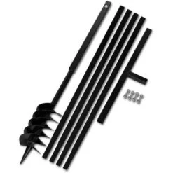 Beche Et Tariere Manuelle 120 Mm Avec Rallonge Meche Tariere 5 M HDV14932