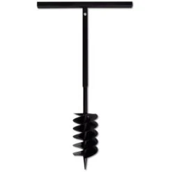 Beche Et Tariere Manuelle 150 Mm Avec Rallonge 9 M Acier HDV14937 -Terre Tendre Soldes Boutique 25076996 5