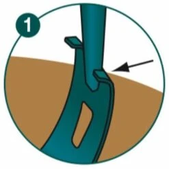 Binette Trident NaturOvert Manche Bois 150cm + Poignée Ergonomique LEBORGNE 7 Binette Trident NaturOvert Manche Bois 150cm + Poignée Ergonomique LEBORGNE -Terre Tendre Soldes Boutique 26043580 3