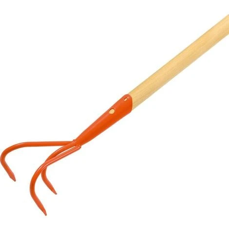 Stocker Coltivatore A 3 Denti Con Manico 1 Stocker Coltivatore A 3 Denti Con Manico