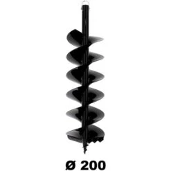 Mèche SEMI-PROFESSIONNELLE Ø 200 Mm Pour Tarière Thermique
