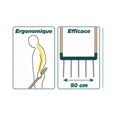 Biogrif 5 Dents Soudées LEBORGNE 2 Biogrif 5 Dents Soudées LEBORGNE – Image 2