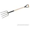 Silverline Fourche à Fumier Avec Poignée En D, 1 100 Mm, 1 100 Mm