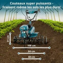 Мotoculteur à Essence KS 7HP-950S -Terre Tendre Soldes Boutique 29874653 3