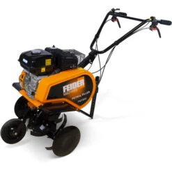 FEIDER Motobineuse Thermique 212 Cm³ - Moteur 4 Temps - Fraises 4 54 Cm FMTB50