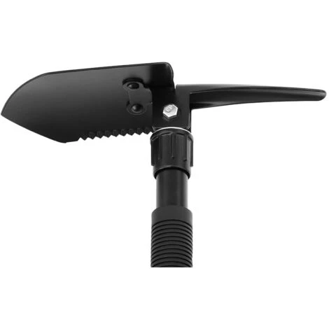 Pelle Pliante Multifonction Scie Pioche Survie Camping Randonnée Acier + Housse 3 Pelle Pliante Multifonction Scie Pioche Survie Camping Randonnée Acier + Housse – Image 3