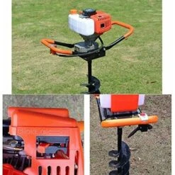 Gouge à Colonne à Double étage 52CC + Mèches De 4, 6 Et 8 Pouces -Terre Tendre Soldes Boutique 31969447 4