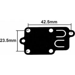 2x Membrane Carburateur Type Briggs & Stratton 270026 Moteur Type 130000 Réservoir -Terre Tendre Soldes Boutique 32819670 3