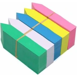LangRay 500 Pcs Étiquettes De Graine De Fleur De Plante En Plastique Imperméable Réutilisable En Plastique Marquent Des Étiquettes De Jardin Outils De Décoration, Colorées