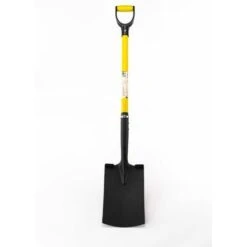 Pelle Bêche Pour Jardin - Suan - Manche En Fibre De Verre - Poignée Confort