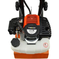 T-Mech Mini Motoculteur Moteur Essence à 2 Temps De 52cc, D’une Puissance De 3HP 1,65kW Avec Kit De Sécurité Et Trousse D’Outils Gratuits. -Terre Tendre Soldes Boutique 34349142 4