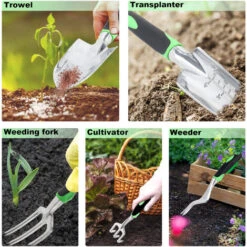 34 Pièces Outils De Jardinage Outils De Jardin Avec Sac De Rangement, Arrosoir, Gants De Jardinage Papillons Décoration, Fil De Jardinage 8 34 Pièces Outils De Jardinage Outils De Jardin Avec Sac De Rangement, Arrosoir, Gants De Jardinage Papillons Décoration, Fil De Jardinage -Terre Tendre Soldes Boutique 35074889 4