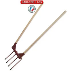 Outils Perrin Bêche 4 Dents AEROGRIF Emmanché