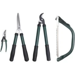 Ensemble D'outils D'élagage De Jardin 4 Pcs VidaXL