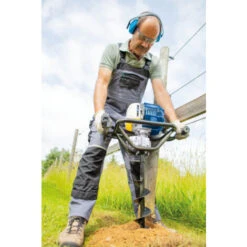 Scheppach - Tarière Avec 3 Forets Ø 100/150/200mm 2 Temps 1,77 CV 51,7cm3 - EB1700 5 Scheppach - Tarière Avec 3 Forets Ø 100/150/200mm 2 Temps 1,77 CV 51,7cm3 - EB1700 -Terre Tendre Soldes Boutique 38058805 3