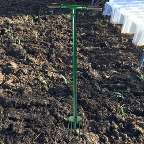 Bêche à Griffe - Ribiland PRGB1 - Manuelle à 5 Dents - Haute Résistance - Utilisation Debout 2 Bêche à Griffe - Ribiland PRGB1 - Manuelle à 5 Dents - Haute Résistance - Utilisation Debout – Image 2